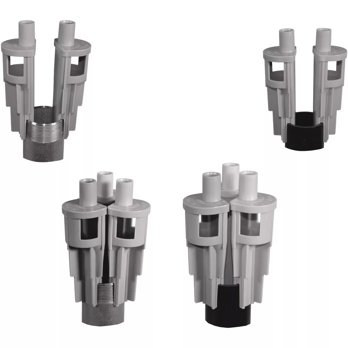 Plumb Pak 5/8 In. x 1/2 In. Gray Dishwasher Air Gap - photo 3