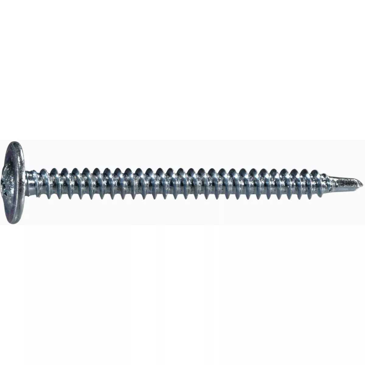 Midwest Fastener #8-18 x 1-7/8 In. Zinc Plated Steel Modified Phillips Truss Head Self-Drilling Screws (100 Ct.)-