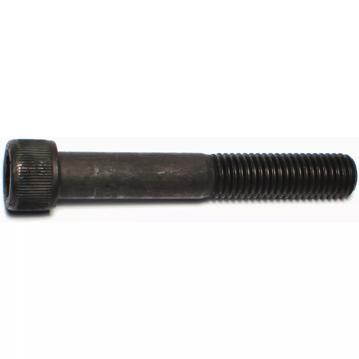 Midwest Fastener 12mm-1.75 x 80mm Black Oxide Class 12.9 Steel Coarse Thread Knurled Head Hex Socket Cap Screws (5 Ct.)