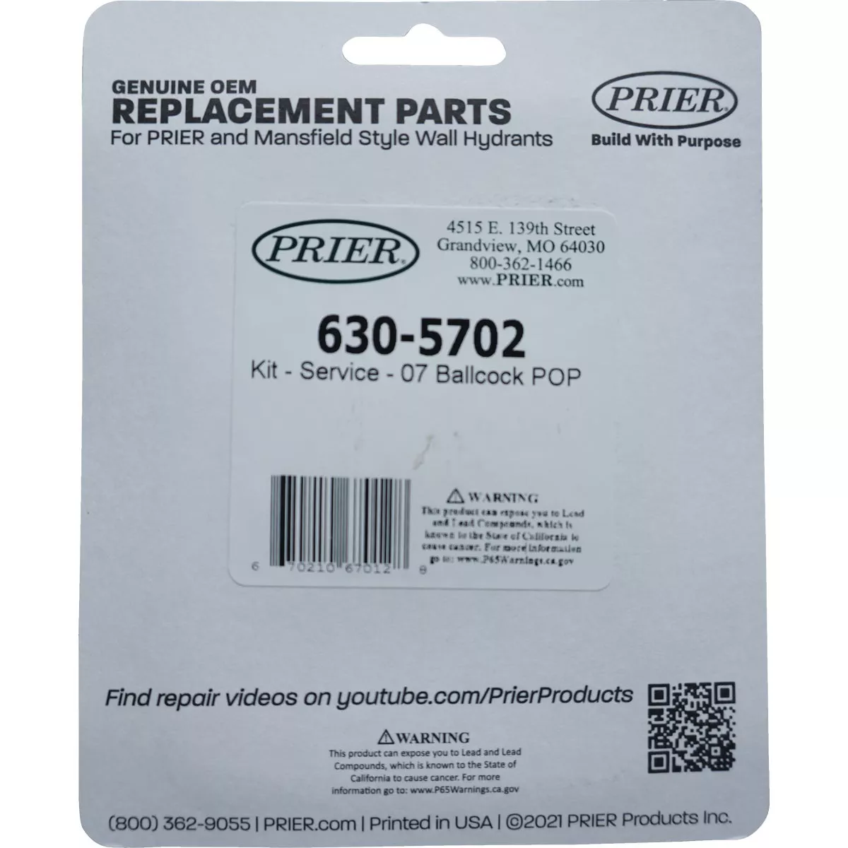 Mansfield Ballcock Service Kit Replacement Parts - photo 2