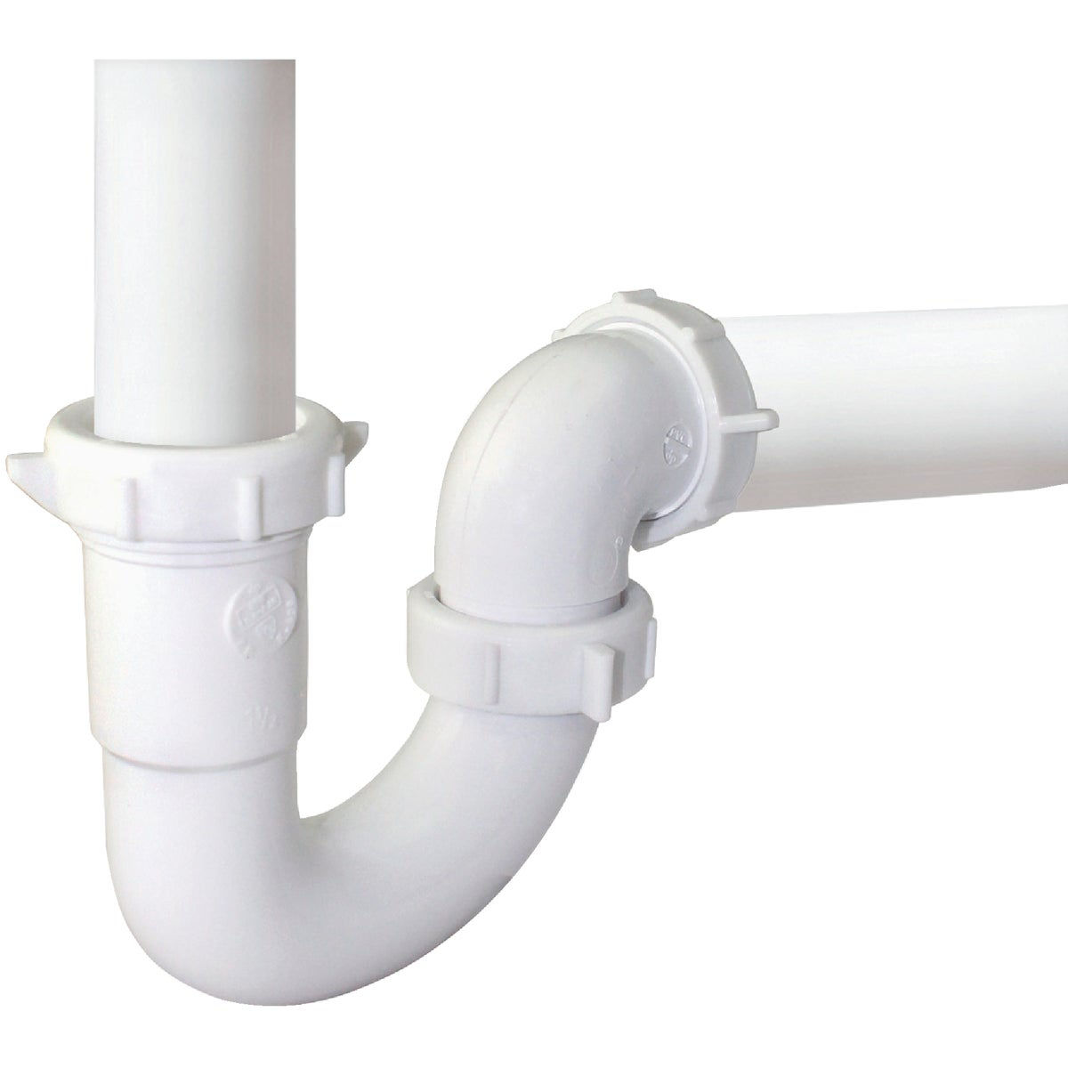Keeney 1-1/2 In. or 1-1/4 In. White Plastic J-Bend | Do it Best