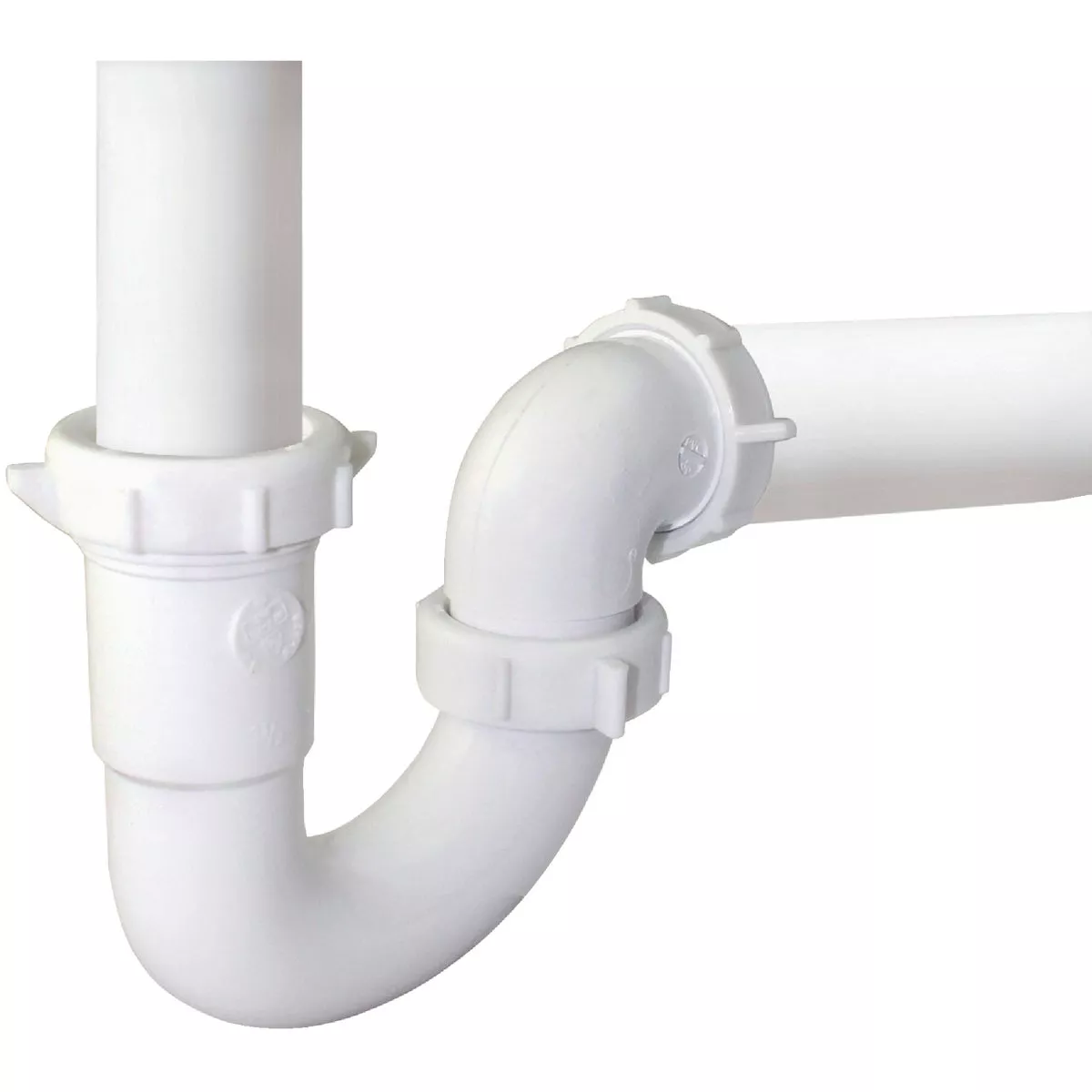 Keeney 1-1/2 In. or 1-1/4 In. White Plastic J-Bend - photo 2