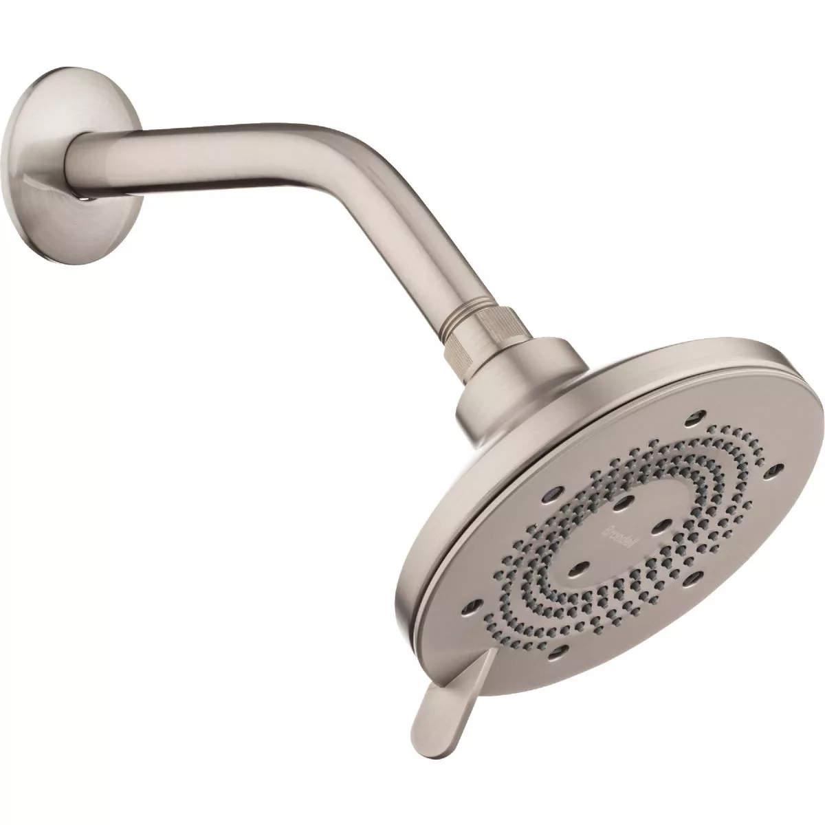 Brondell Nebia Yuba 5-Setting Fixed Showerhead, Brushed Nickel