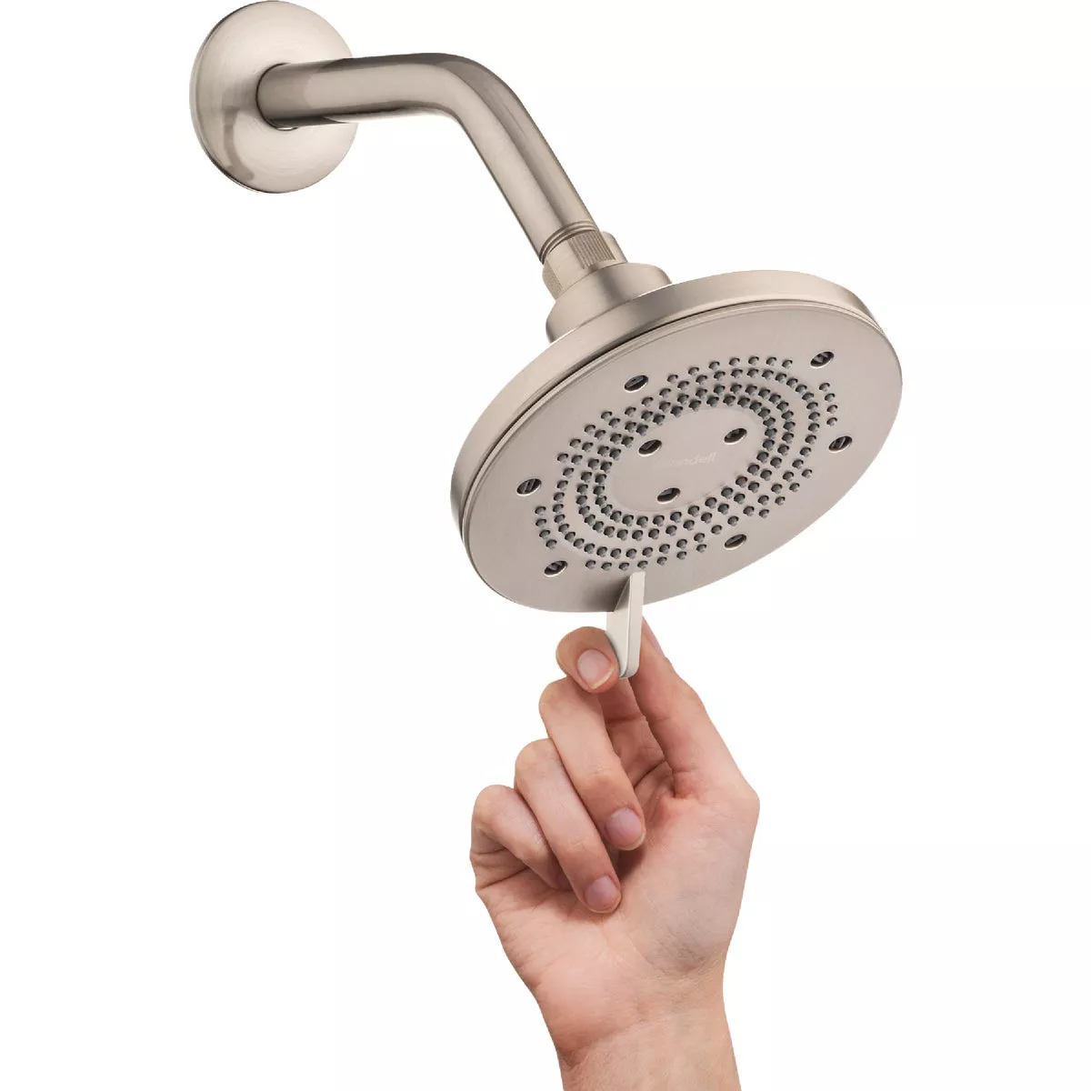 Brondell Nebia Yuba 5-Setting Fixed Showerhead, Brushed Nickel - photo 3