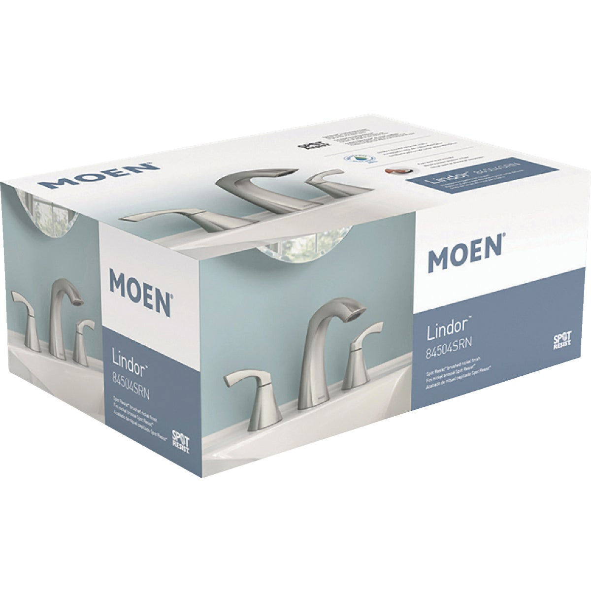 Moen Lindor Brushed Nickel 2Handle Widespread Bathroom Faucet Do it Best