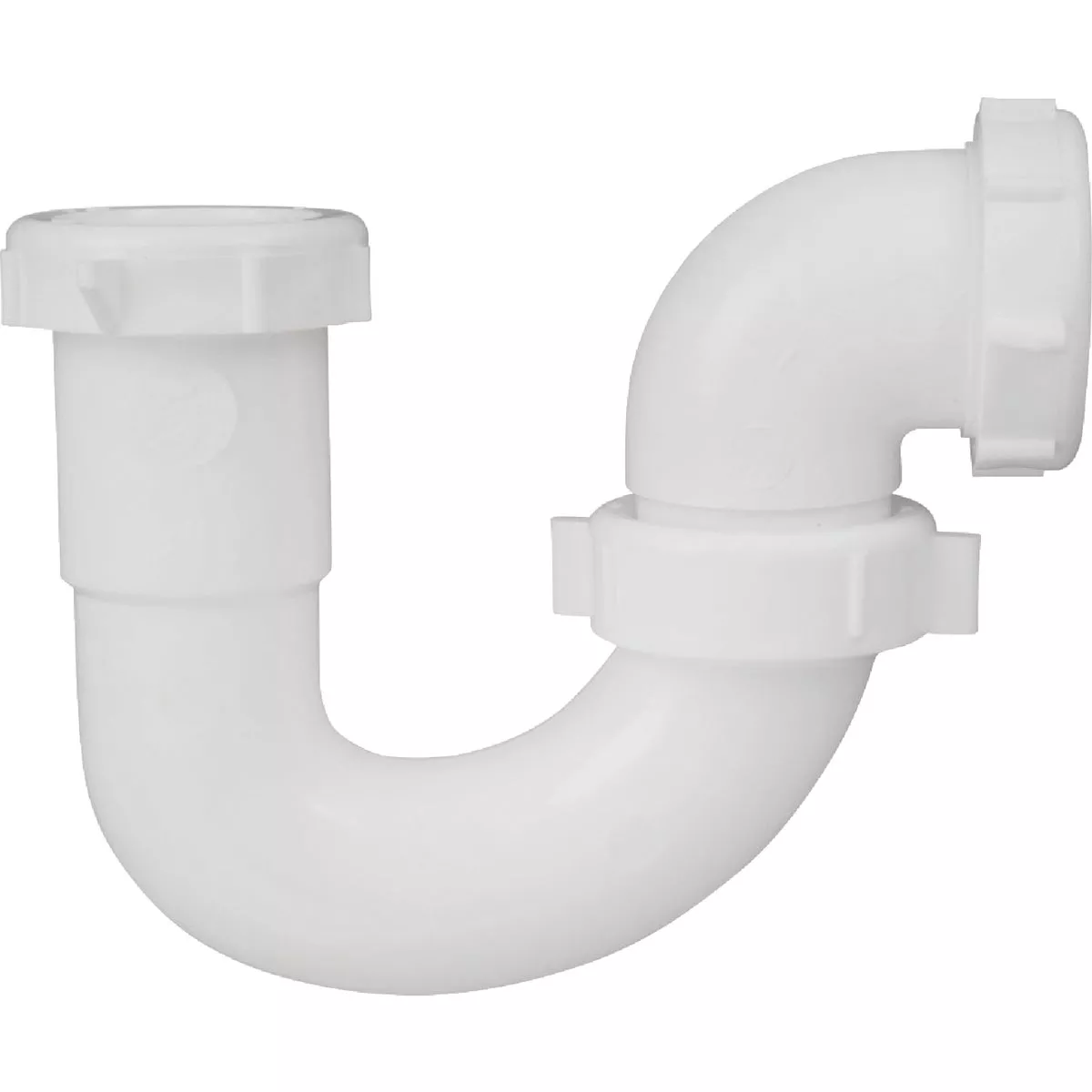 Do it Best 1-1/2 In. White Polypropylene Sink Trap with Reducer Washer