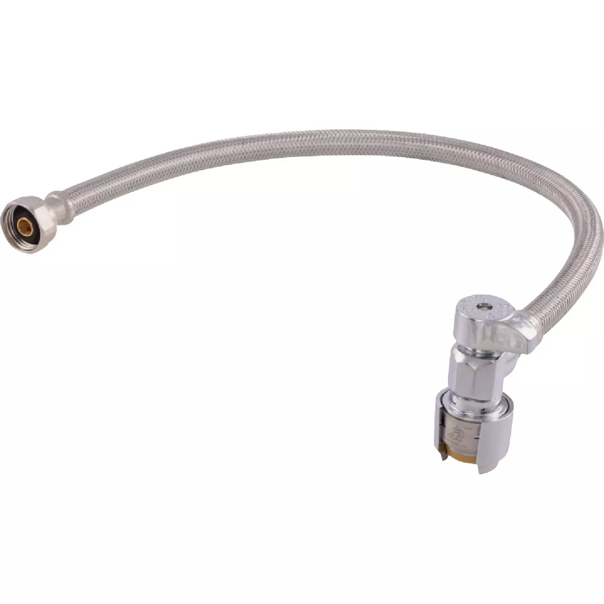 SharkBite 1/2 In. x 1/2 In. x 20 In. L Stainless Steel Faucet Connector
