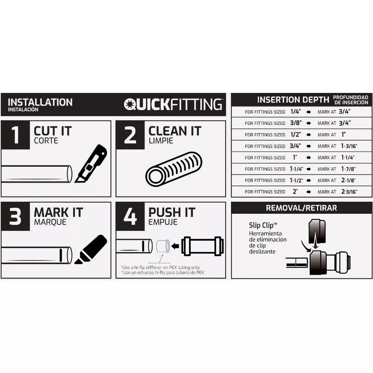 QuickFitting 1/2 In. Push-to-Connect x 1/2 In. FNPT Stainless Steel 90-Degree Elbow - photo 2