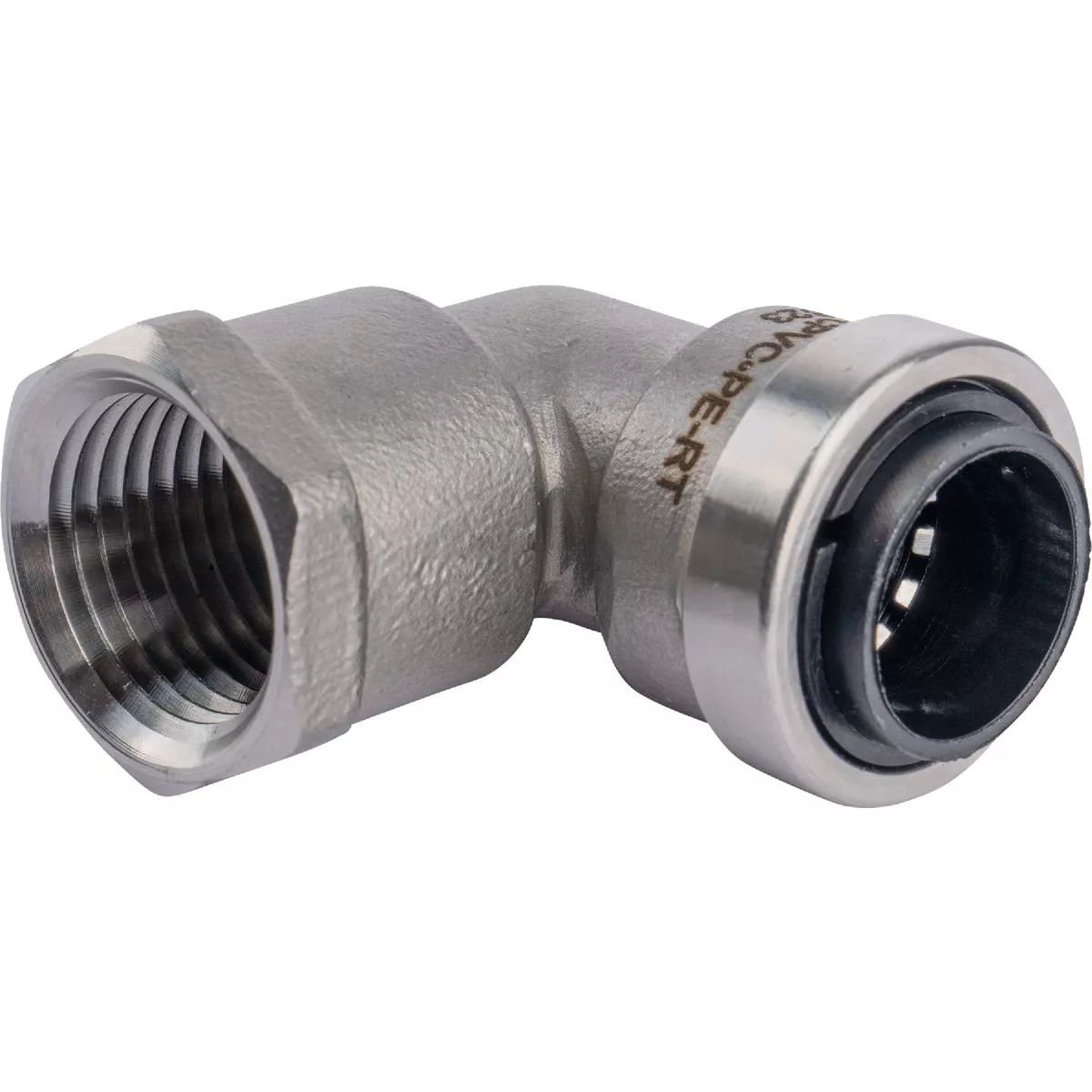 QuickFitting 1/2 In. Push-to-Connect x 1/2 In. FNPT Stainless Steel 90-Degree Elbow - photo 4