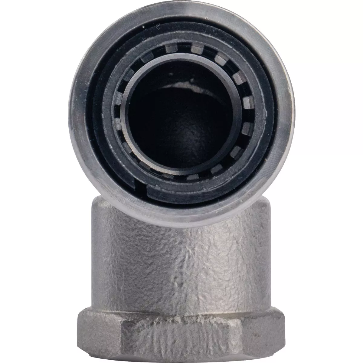 QuickFitting 1/2 In. Push-to-Connect x 1/2 In. FNPT Stainless Steel 90-Degree Elbow - photo 6