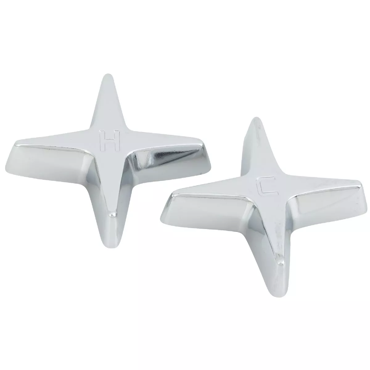 Do it Cross Pattern Replacement Chrome Faucet Handle