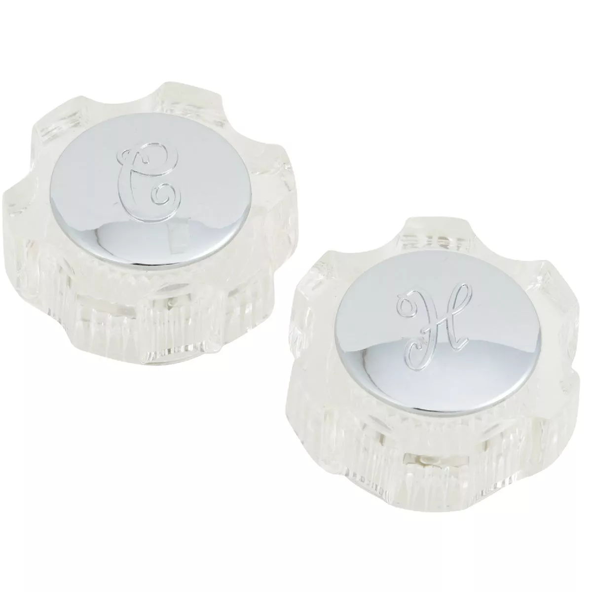 Do it Lucite Lucite Canopy Clear Faucet Handle