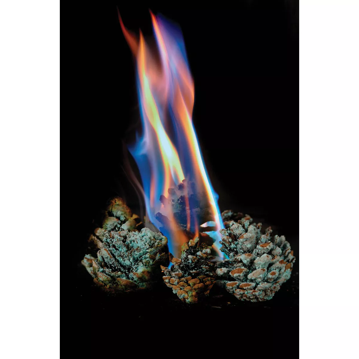 Meeco's Red Devil ColorGlo 1 Lb. Color Flame Cones - photo 2