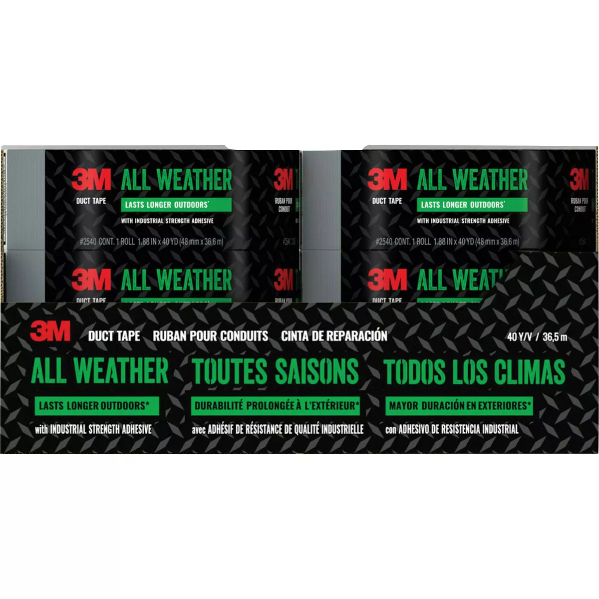 3M All Weather 1.88 In. x 40 Yd. Duct Tape - photo 2