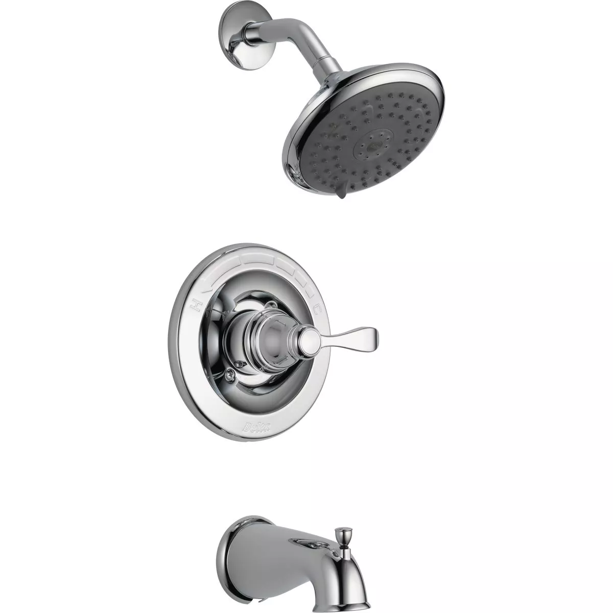 Delta Porter Chrome Single-Handle Lever Tub & Shower Faucet