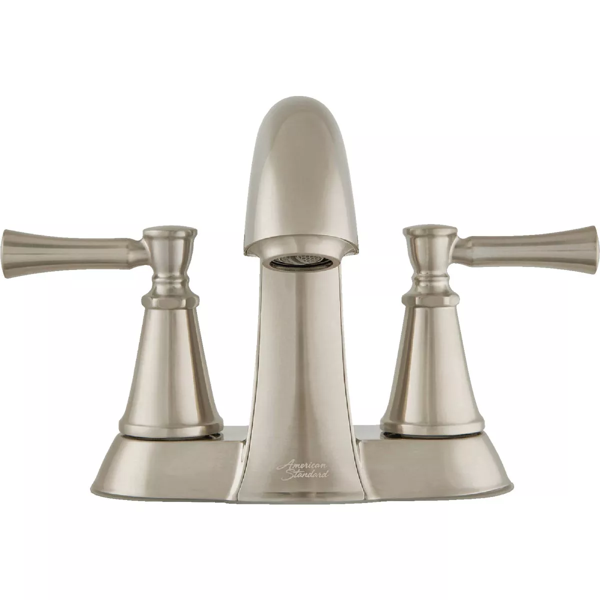 American Standard Chancellor 2-Handle Lever 4 In. Centerset Bathroom Faucet with Pop-Up, Brushed Nickel - photo 3
