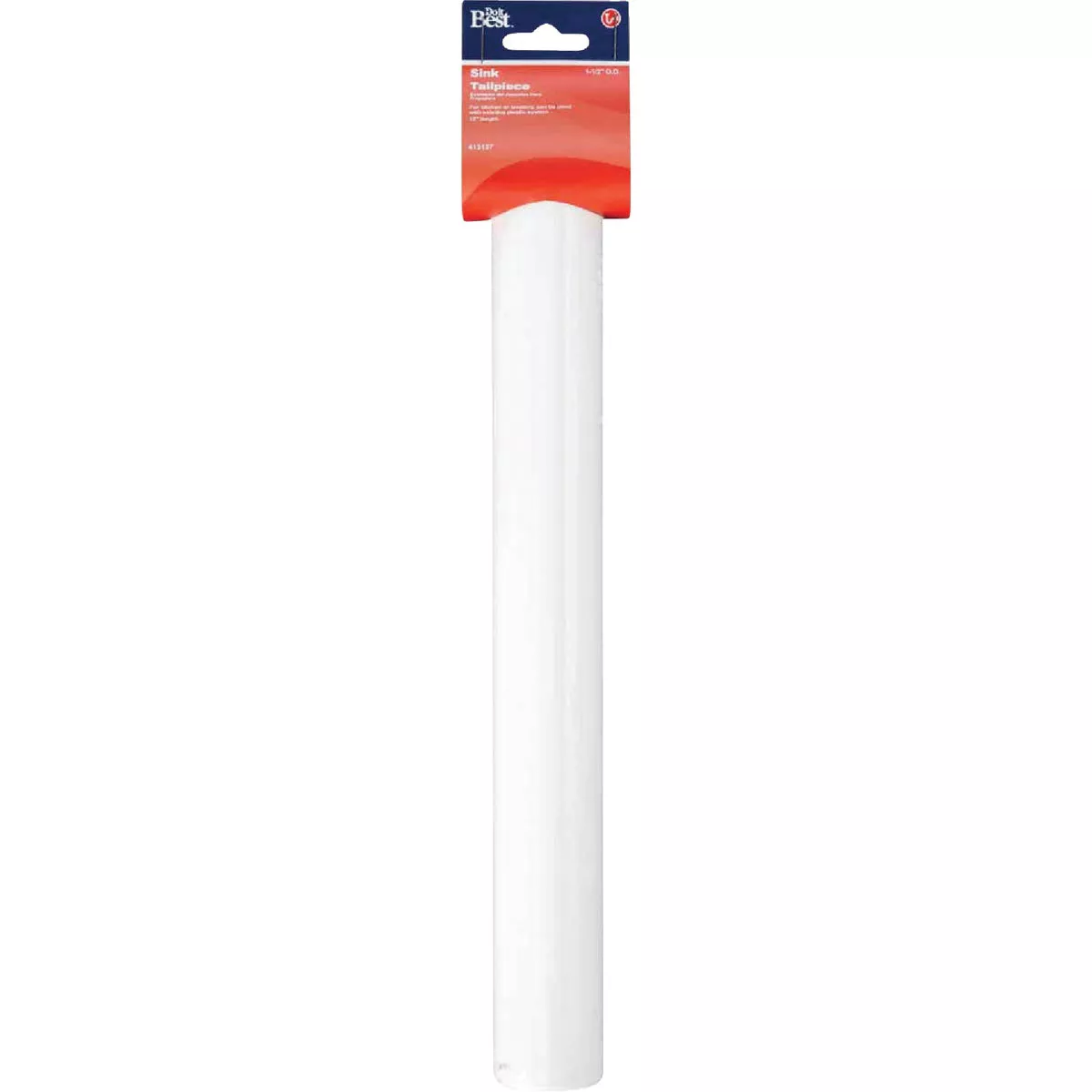 Do it Best 1-1/2 In. x 12 In. White Plastic Sink Tailpiece