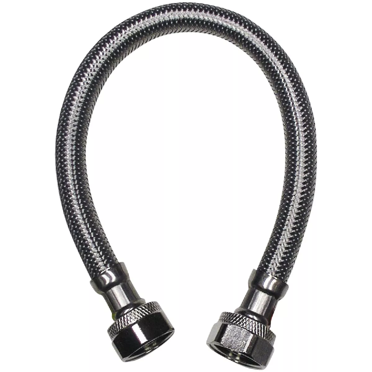 Do it Best 1/2 In. F X 1/2 In. C X 16 In. L. Braided Stainless Steel Faucet Supply Line