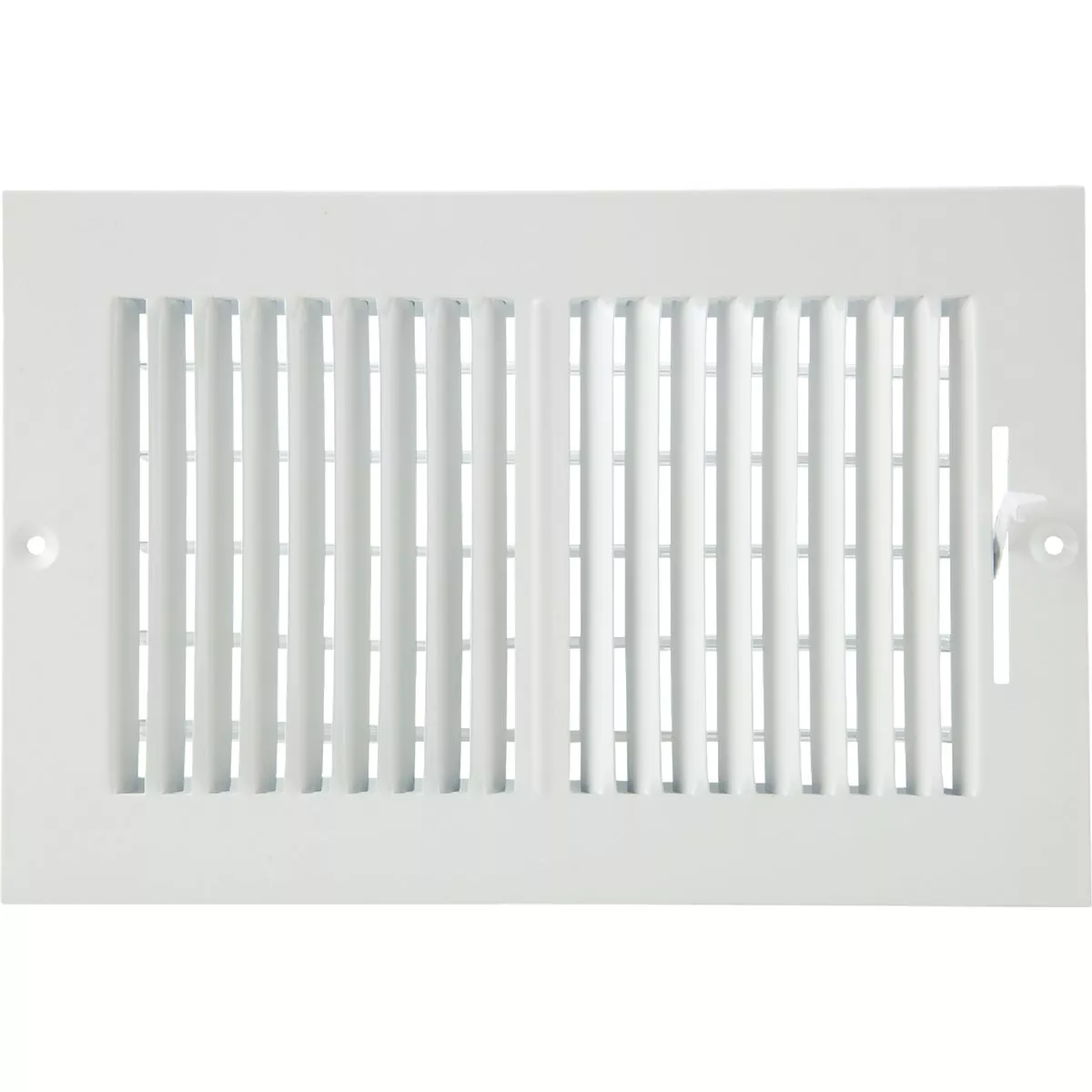 Home Impressions 6 In. x 10 In. White Steel Wall Register - photo 2