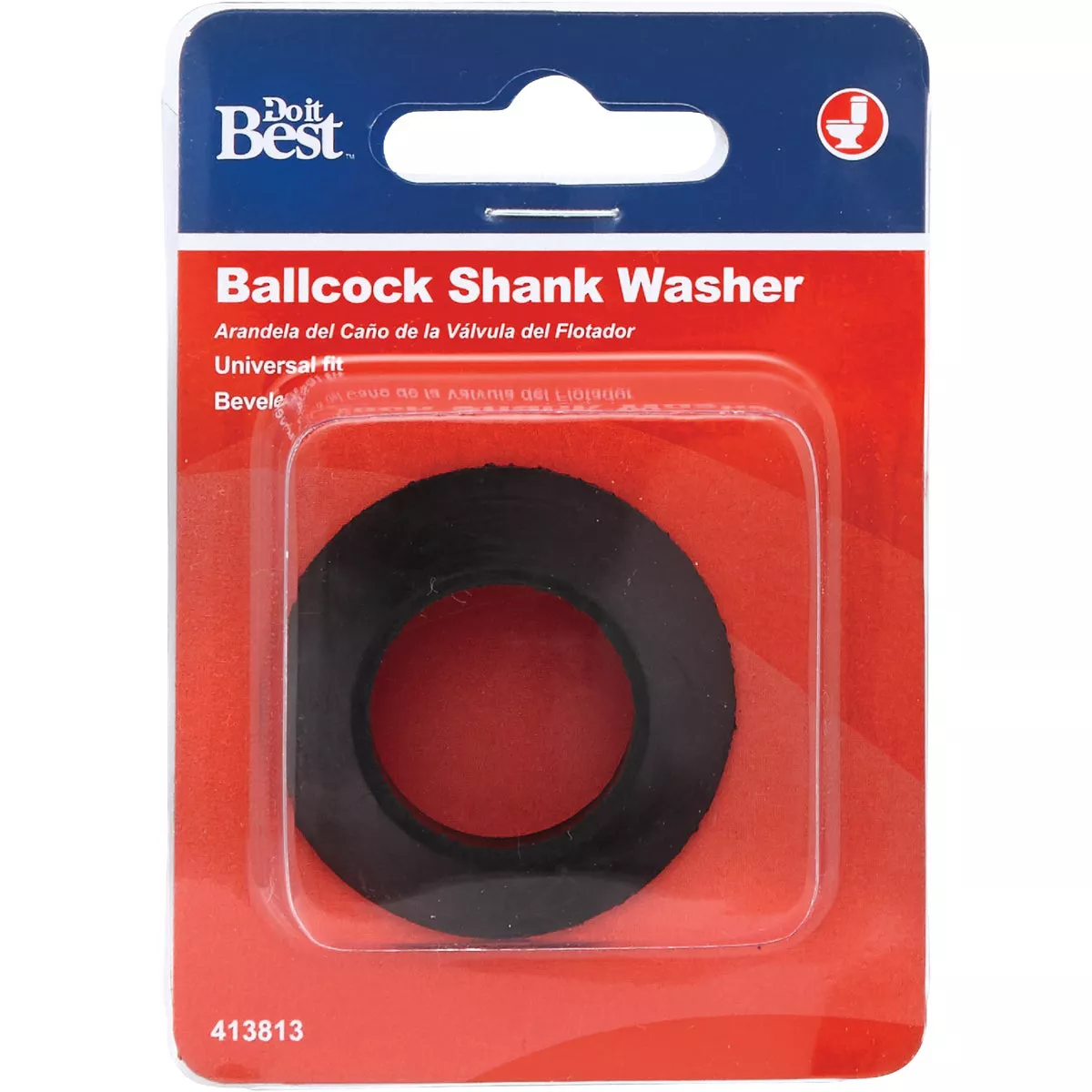 Do it Best Black Rubber Ballcock Shank Washer - photo 2