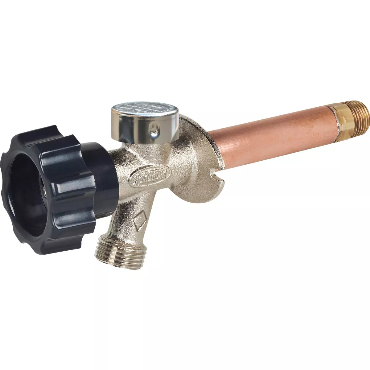 Prier 1/2 In. SWT x 1/2 In. x 10 In. IPS Anti-Siphon Frost Free Wall Hydrant