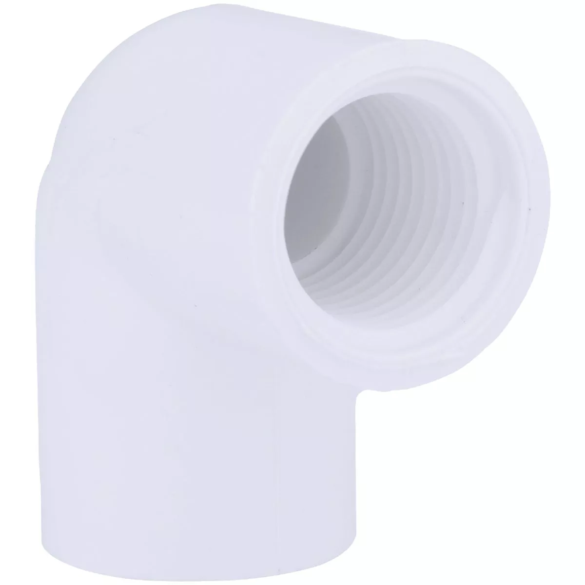 Charlotte Pipe 1/2 In. Female x Female Schedule 40 90 Deg. PVC Elbow (1/4 Bend)