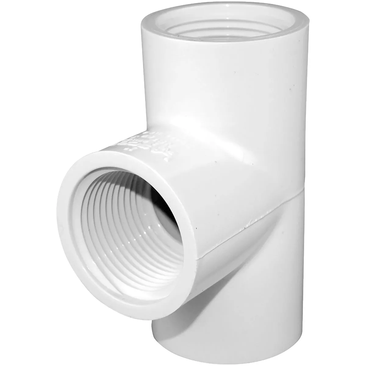 Charlotte Pipe 1/2 In. FIP Schedule 40 PVC Tee