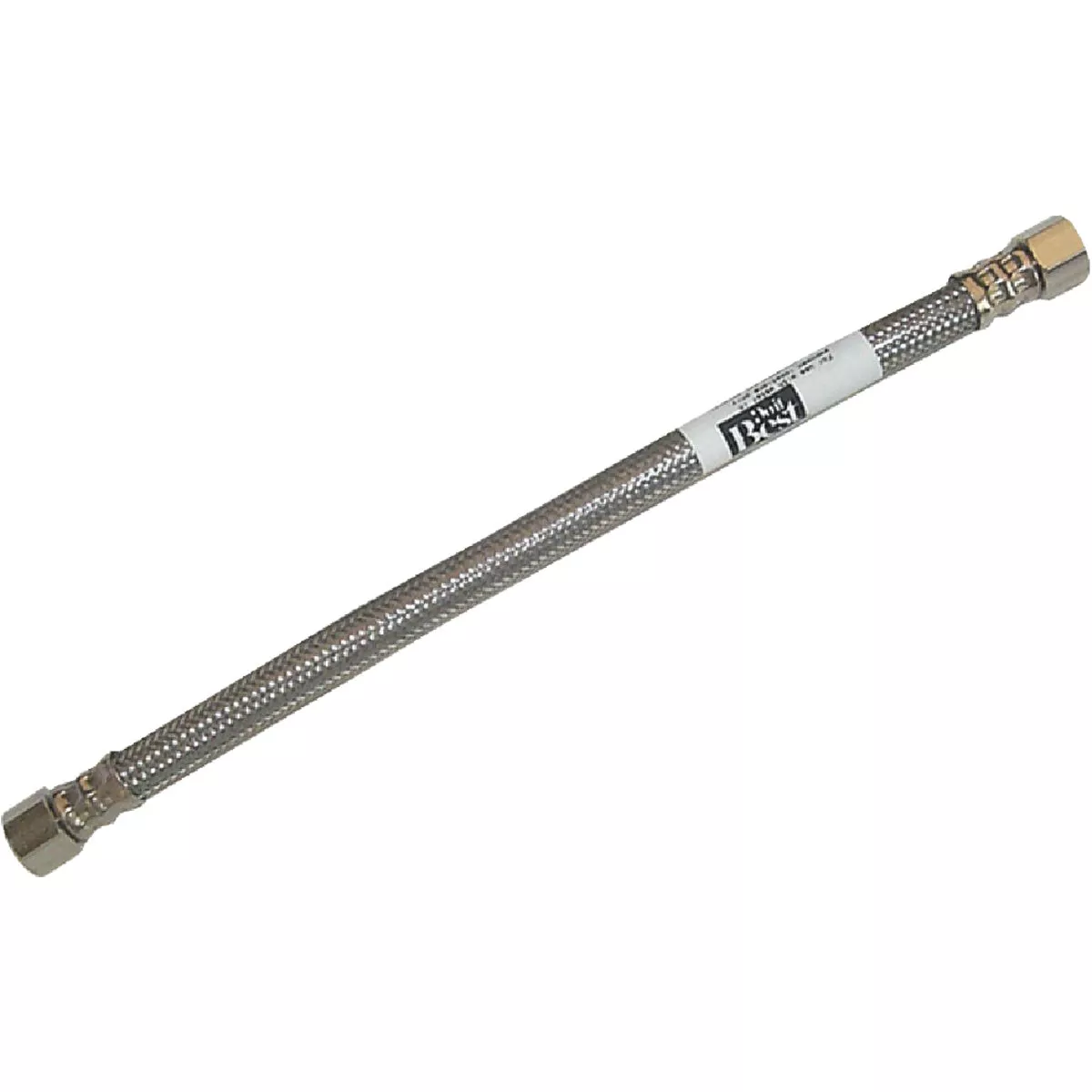 Do it Best 3/8 In. C x 3/8 In. C x 12 In. L. Braided Stainless Steel Faucet Supply Line