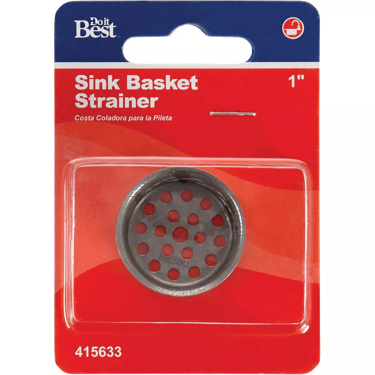 Do it 1 In. Chrome-Plated Steel Basin Drain Strainer - photo 2