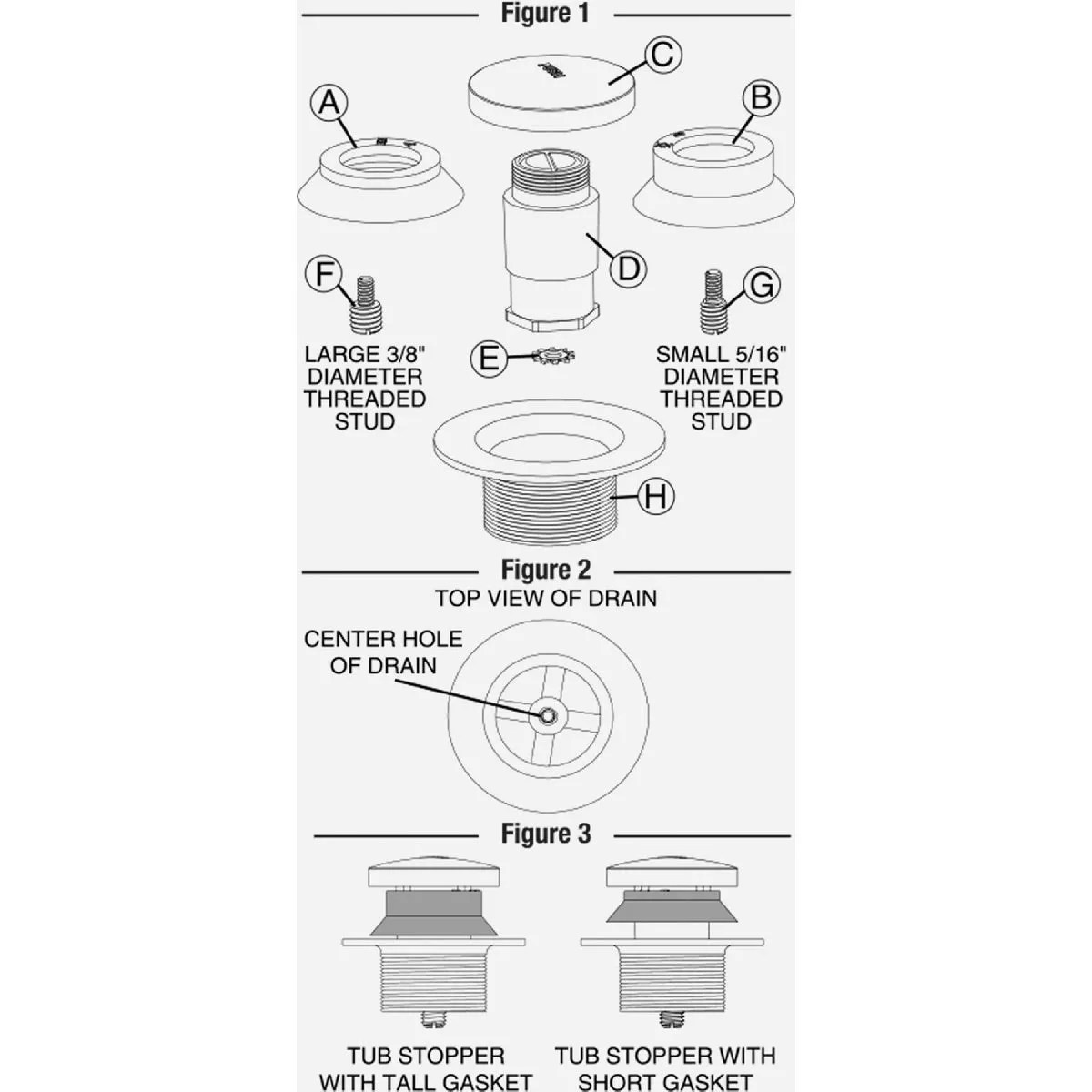 Danco 2 In. Universal Touch-Toe Bathtub Drain Stopper in Chrome - photo 7