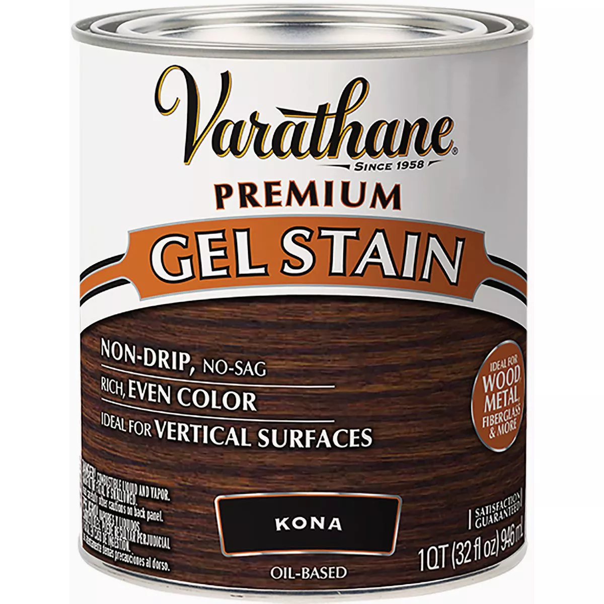 Varathane Kona Premium Gel Interior Wood Stain, 1 Qt.