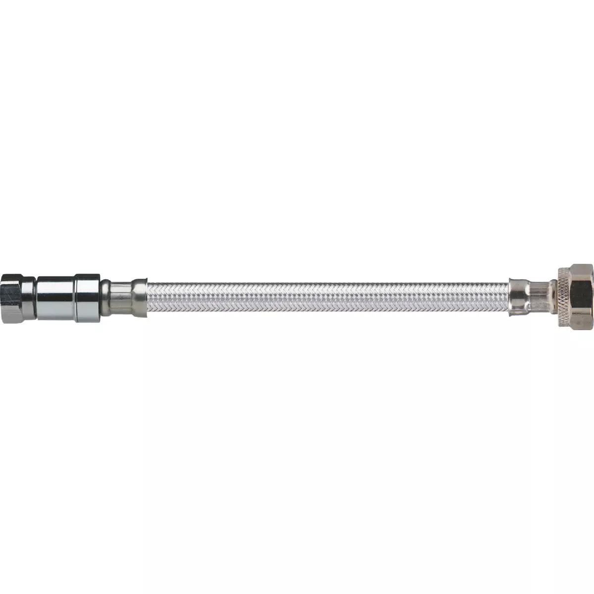 SureDry 1/2 In. FIP x 1/2 In. FIP X 20 In. L Braided Stainless Steel Faucet Connector
