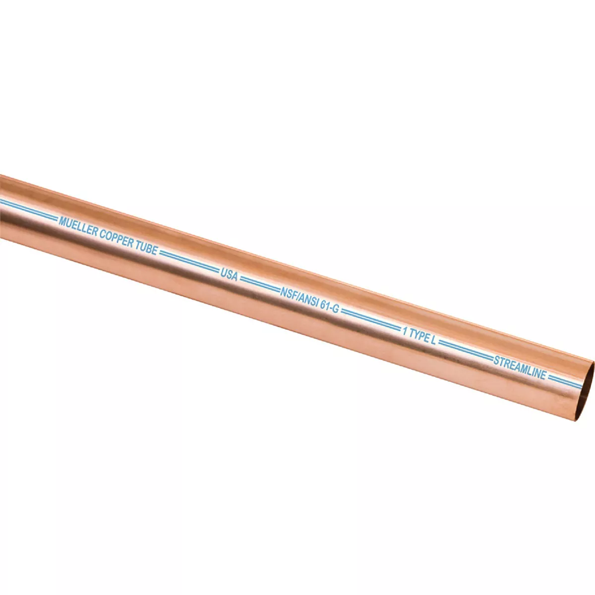Mueller Streamline 3/8 In. ID x 10 Ft. Type L Copper Pipe