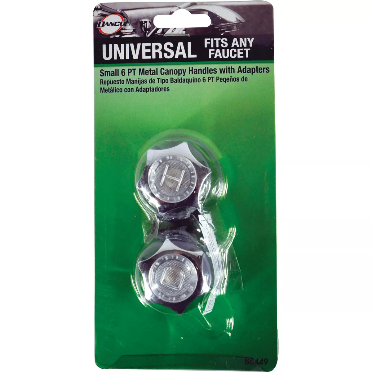 Danco 6-Point Universal Chrome Faucet Handle - photo 2