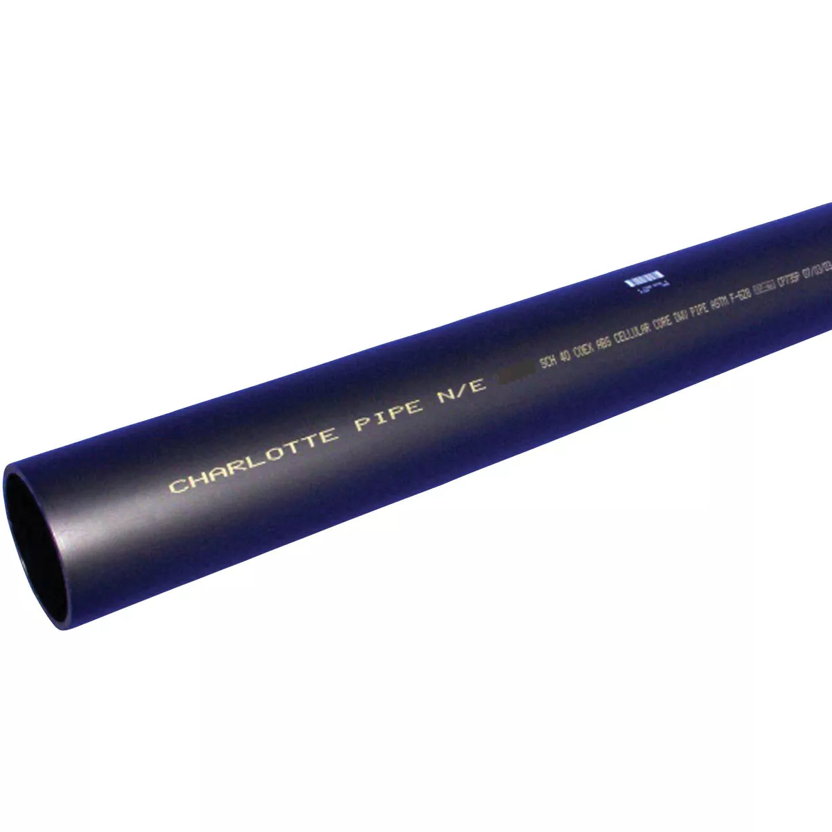 Charlotte Pipe 4 In. x 10 Ft. ABS DWV Pipe