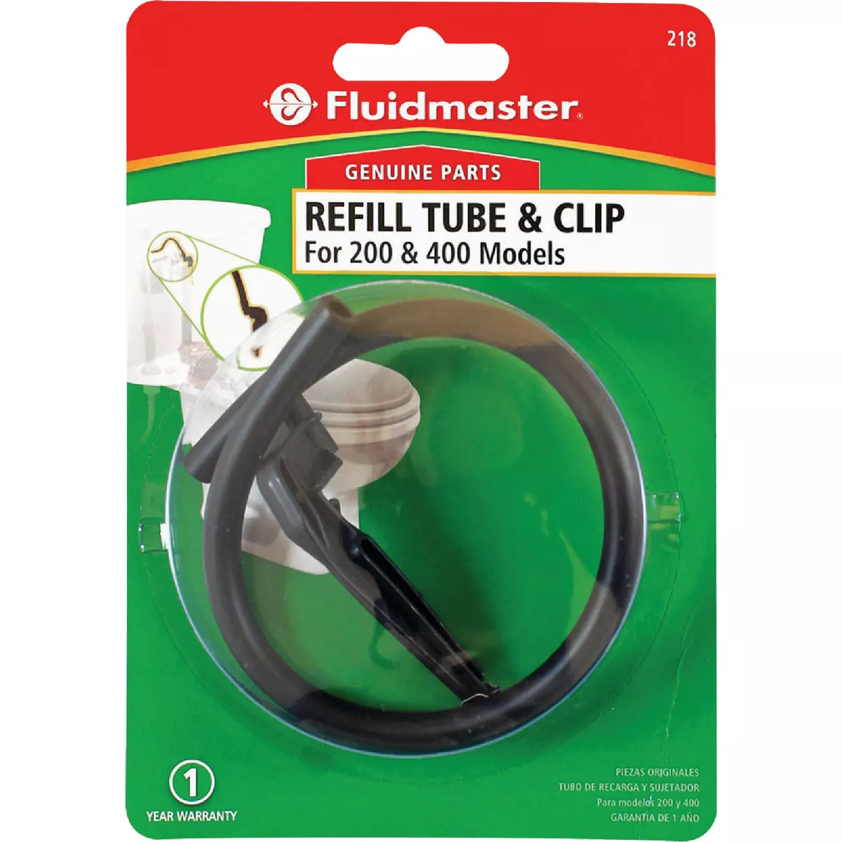 Fluidmaster Refill Tube and Clip - photo 5