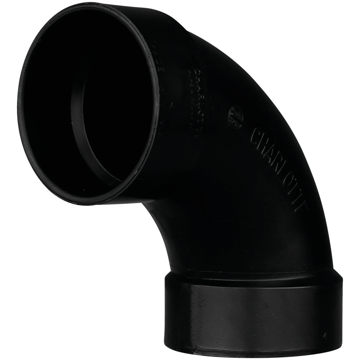 Gomito In ABS Charlotte Pipe 45 Gradi, 1-1/2 Pollice, Hub-to-hub, Nuovo