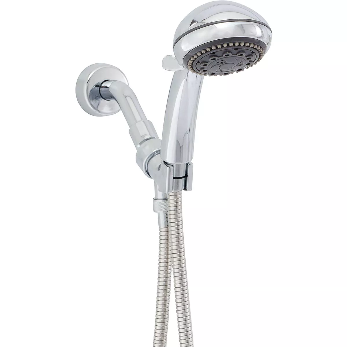 Wheldon Champagne Massage 5-Spray 2.5 GPM Handheld Shower Head, Chrome