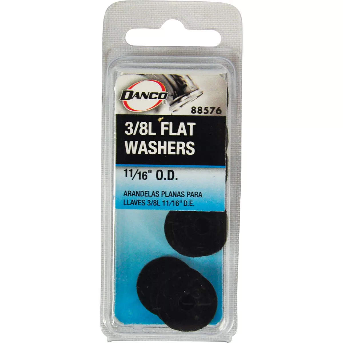 Danco 11/16 In. Black Flat Faucet Washer (10 Ct.) - photo 2