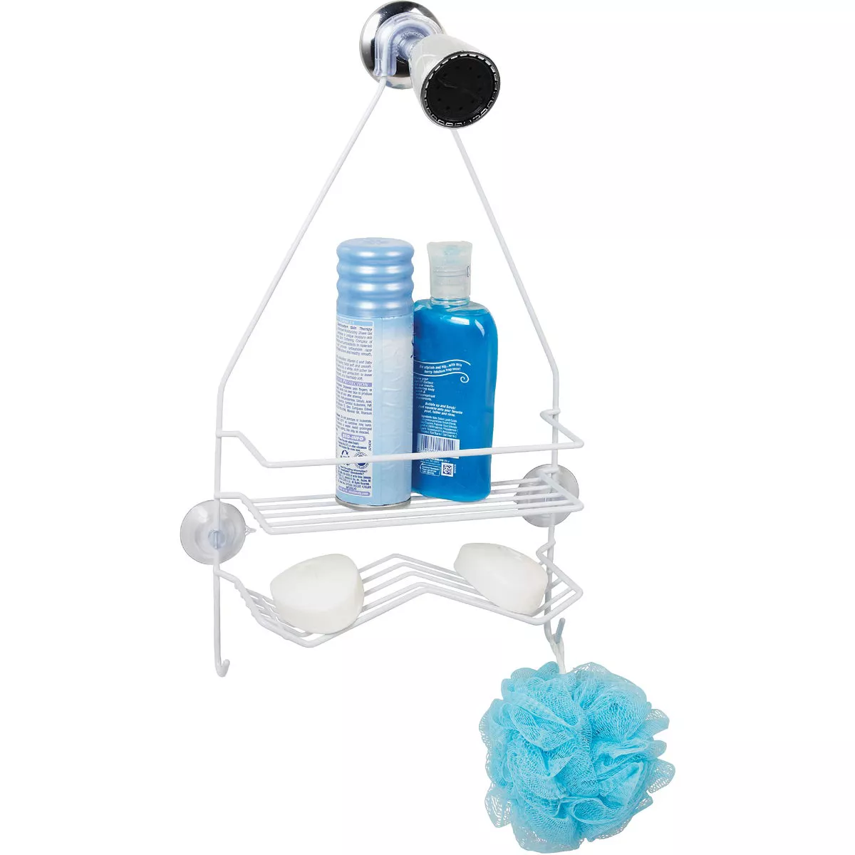 Zenith Zenna Home White 10 In. x 17-3/4 In. Shower Caddy - photo 2