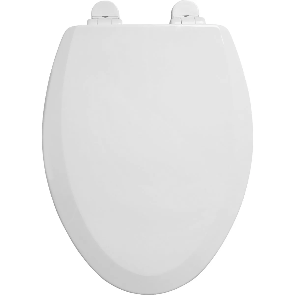 Centoco Elongated Closed Front White Wood Premium Toilet Seat with Slow Close - photo 3