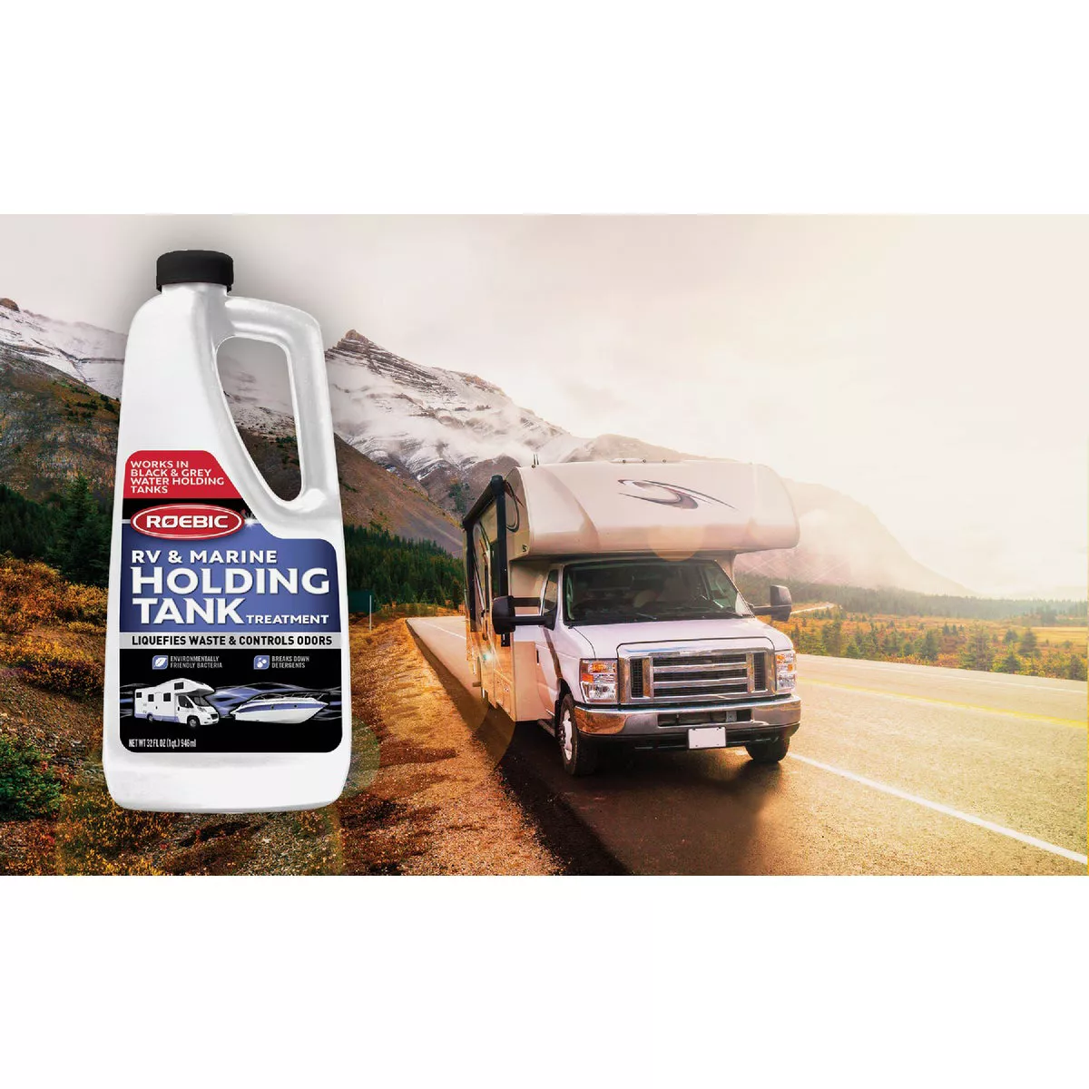 Roebic 1 Qt. RV & Marine Holding Tank Treatment - photo 2
