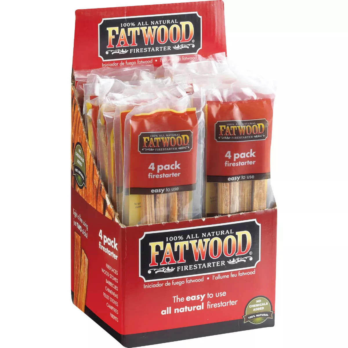 Fatwood Fire Starter Display (26-Pack) - photo 2