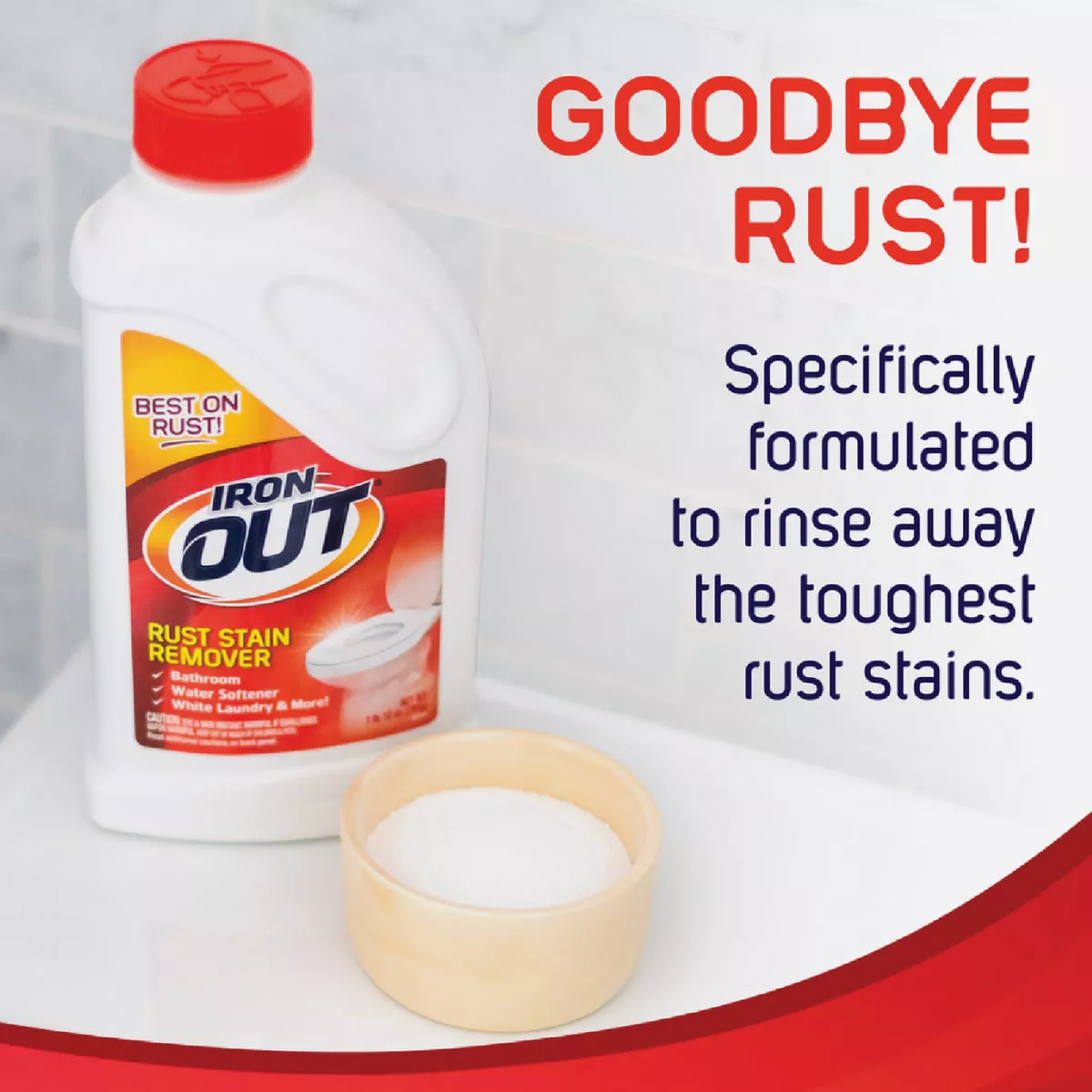Iron Out 76 Oz. Rust Stain Remover Powder - photo 2
