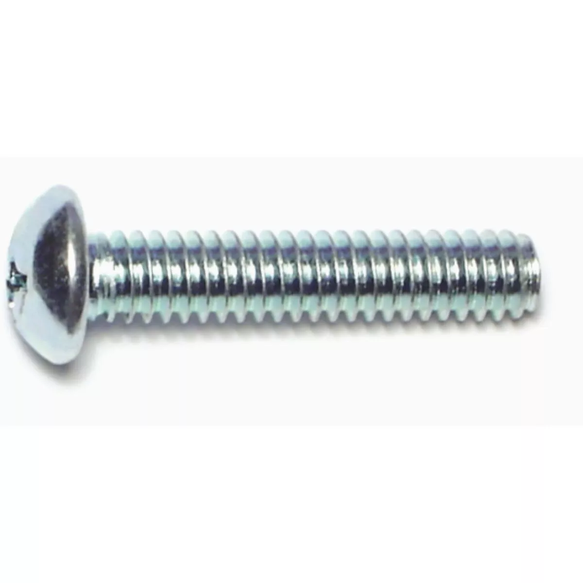 Midwest Fastener 1/4 In.-20 x 1-1/4 In. Zinc Plated Steel Coarse Thread Phillips Round Head Machine Screws (30 Ct.)-