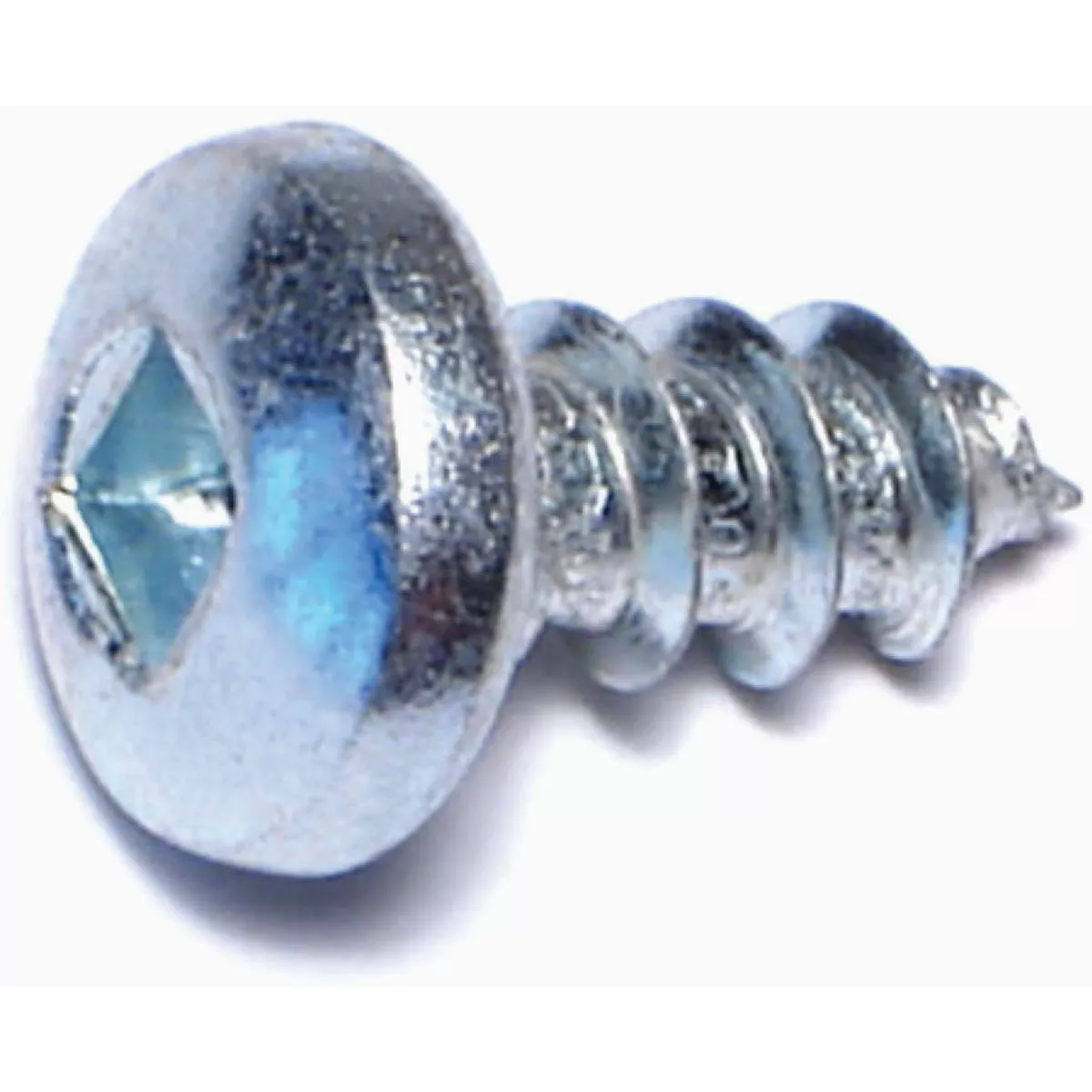 Midwest Fastener #12 x 1/2 In. Zinc Plated Steel Square Drive Pan Head Sheet Metal Screws