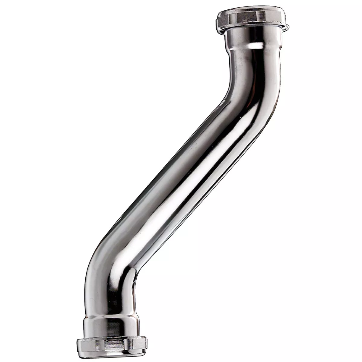 Keeney 1-1/2 In. x 1-1/2 In. Polished Chrome 22GaugeDouble Offset