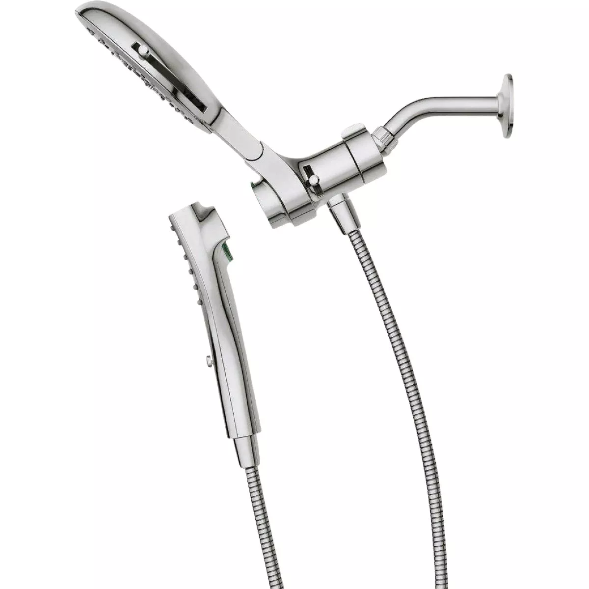 Moen Verso 8-Spray 1.75 GPM Combo Handheld Shower Head with Infiniti Dial, Chrome