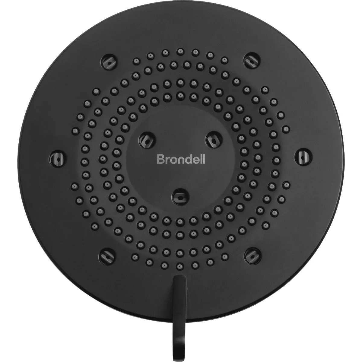 Brondell Nebia Yuba 5-Setting Fixed Showerhead, Matte Black - photo 2