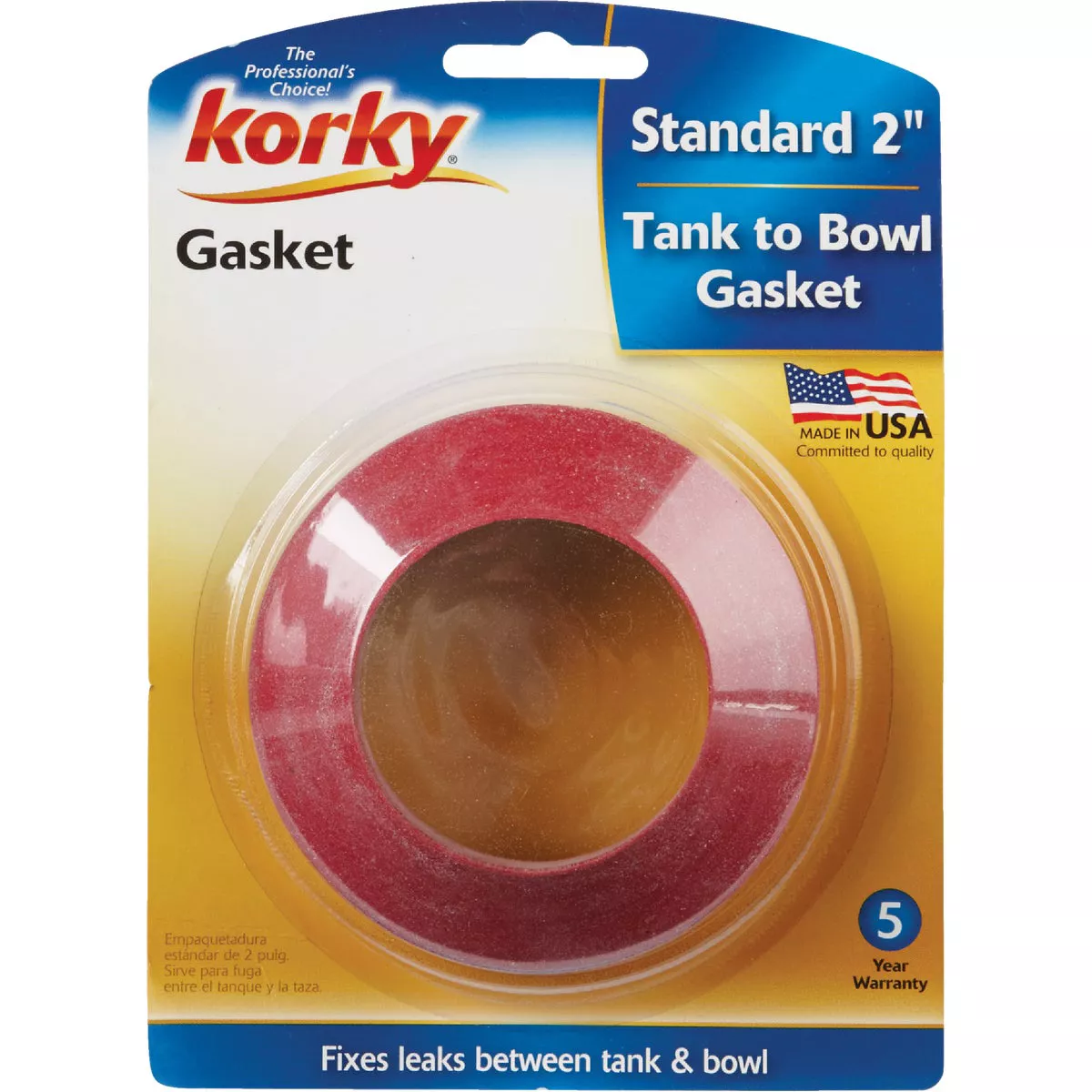 Korky Close Coupled Tank to Bowl Gasket - photo 2